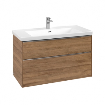 Villeroy & Boch Subway 3.0 1000mm 2-Drawer Wall Hung Vanity Unit