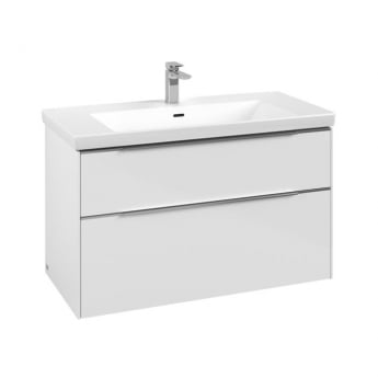 Villeroy & Boch Subway 3.0 1000mm 2-Drawer Wall Hung Vanity Unit