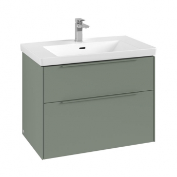 Villeroy & Boch Subway 3.0 800mm 2-Drawer Wall Hung Vanity Unit