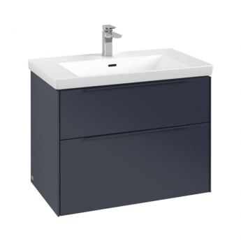 Villeroy & Boch Subway 3.0 800mm 2-Drawer Wall Hung Vanity Unit