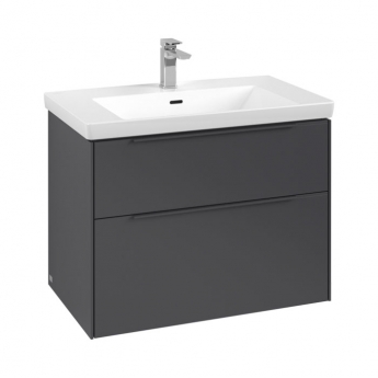 Villeroy & Boch Subway 3.0 800mm 2-Drawer Wall Hung Vanity Unit