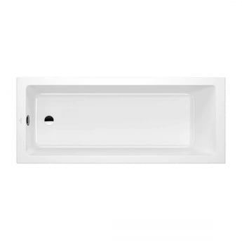 Villeroy & Boch Targa Rectangular Single Ended Bath 1500mm x 700mm - 0 Tap Hole (inc Leg Set)