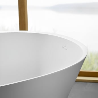 Villeroy & Boch Theano Freestanding Double Ended Bath 1750mm x 800mm - Gloss White