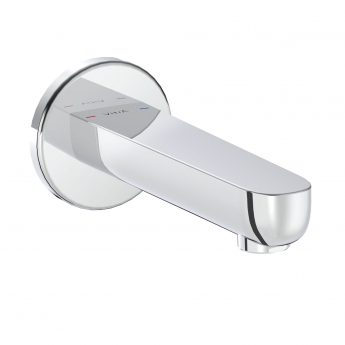 Vitra Round Bath Spout Wall Mounted - Chrome