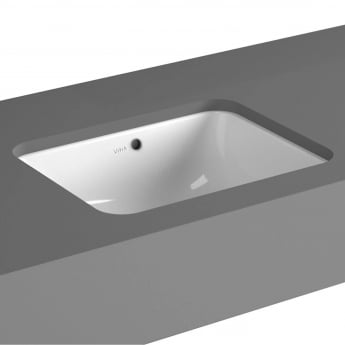 Vitra S20 Compact Under-Counter Basin 450mm Wide 0 Tap Hole