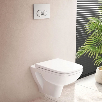 Vitra S20 Wall Hung Toilet - Standard Seat