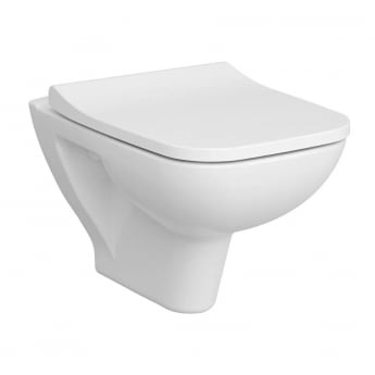 VitrA S20 Smoothflush Wall Hung Toilet - Standard Seat