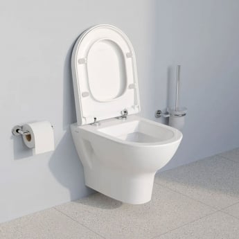 Vitra Zentrum Wall Hung Toilet - Standard Seat