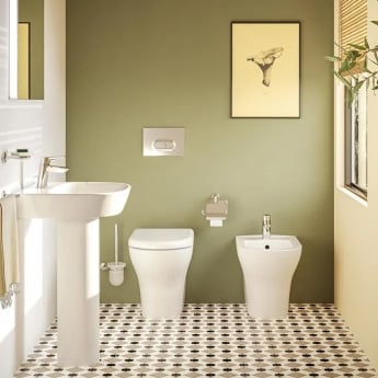 Vitra Zentrum Back to Wall Toilet - Standard Seat