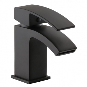 Delphi Mijas Mini Mono Basin Mixer Tap - Black