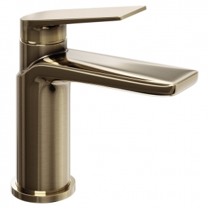 Delphi Roveri Mini Basin Mixer Tap - Brushed Brass