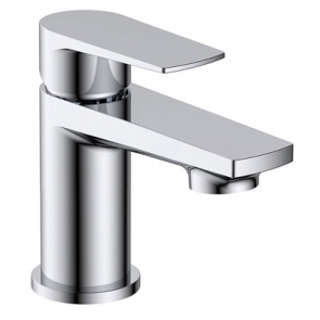 Delphi Tec Studio XQ Mini Mono Basin Mixer Tap with Click Clack Waste - Chrome