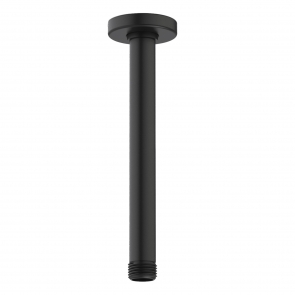 Deva Ceiling Mounted Shower Arm 200mm Length - Matte Black