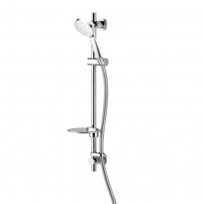 Deva Kiri Satinjet MK2 Low Flow Easy Fit Shower Kit - Chrome