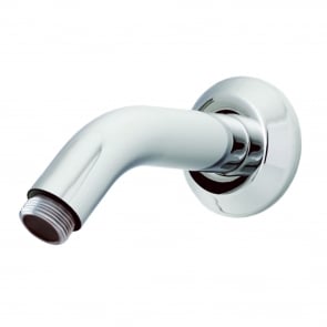 Deva Round Wall Mounted Shower Arm 148mm - Chrome