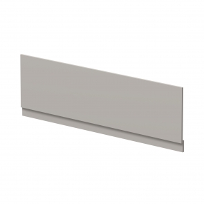 Hudson Reed MFC Straight Bath Front Panel and Plinth 560mm H x 1800mm W - Pebble Grey