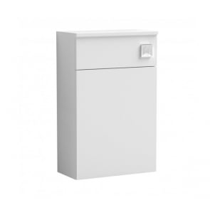 Nuie Arno Compact Back to Wall WC Unit 500mm W x 260mm D - Gloss White