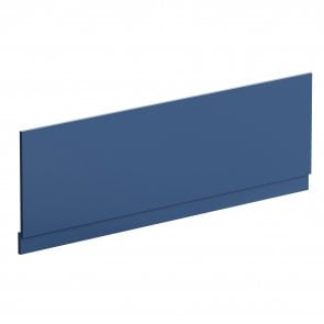 Nuie Blocks Straight Bath Front Panel and Plinth 560mm H x 1700mm W - Satin Blue