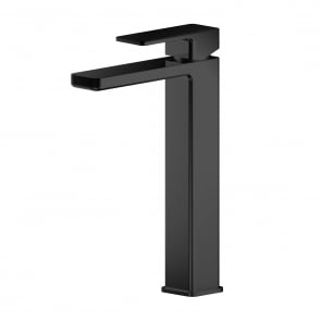 Nuie Windon Tall Mono Basin Mixer Tap - Matt Black