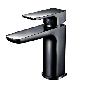 Orbit Muro Mono Basin Mixer Tap with Waste Single Handle - Matt Black