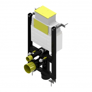 Prestige Keytec 820mm High WC Frame with Front Access Dual Flush Cistern