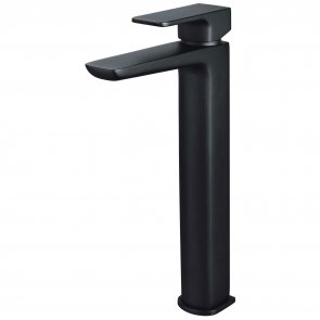 RAK Moon Tall Mono Basin Mixer Tap Without Waste - Black