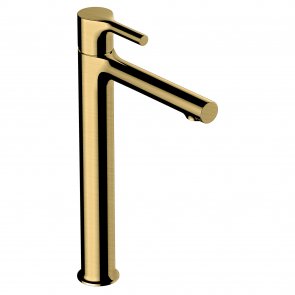 RAK Sorrento Tall Basin Mixer Tap Without Waste - Brushed Gold