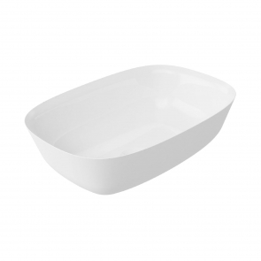 Signature Mineral Sit-On Countertop Basin 460mm Wide - 0 Tap Hole