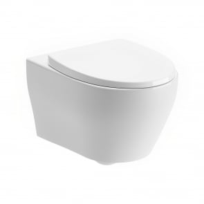 Signature Como Rimless Wall Hung Toilet - Soft Close Seat