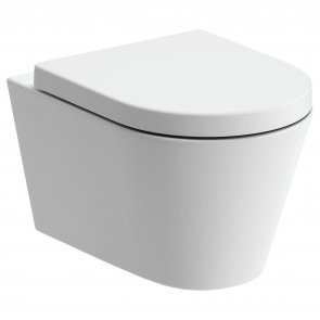 Signature Nazca Rimless Wall Hung Toilet - Soft Close Seat