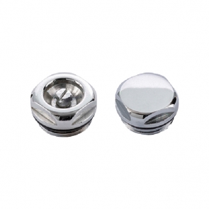 S4H Airvent and Blanking Plug - Chrome