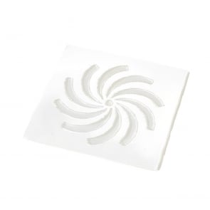 Traymate TMUK Symmetry Waste Cover - White