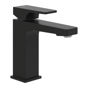 Villeroy & Boch Architectura Square Basin Mixer Tap without Waste - Matt Black