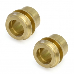 West Microbore Reducer 15mm x 10mm - Brass (Pair of 2)