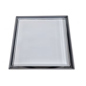 Wetroom Innovation Glass Grid - White