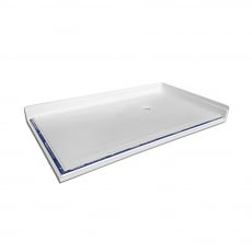 AKW Swift Level Access Rectangular Shower Tray 1095mm x 795mm Right Handed (for Vinyl Floors)