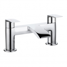 Bristan Gild Bath Filler Tap Pillar Mounted - Chrome