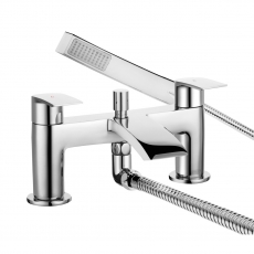 Bristan Gild Bath Shower Mixer Tap Pillar Mounted - Chrome