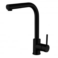 Delphi Era Kitchen Sink Mixer Tap Pull-Out Spray - Black