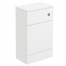 Delphi Halite Back to Wall WC Unit 500mm Wide - White