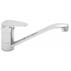 Deva Adore Mono Kitchen Sink Mixer Tap Swivel Spout - Chrome