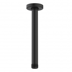 Deva Ceiling Mounted Shower Arm 200mm Length - Matte Black