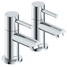 Deva Insignia Bath Taps Pair - Chrome