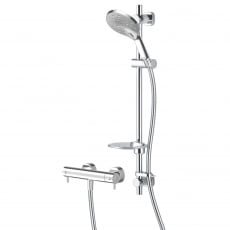 Deva Kaha Cool To Touch Bar Shower Valve With Shower Kit - Chrome