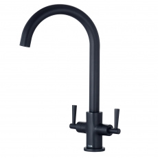 Deva Nelson Kitchen Sink Mixer Tap - Matt Black