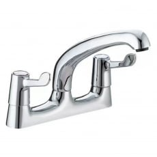 Deva Vitality Deck Mounted Kitchen Sink Mixer Tap - Chrome