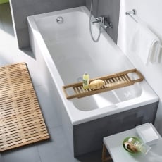 Duravit D-Code Single Ended Rectangular Acrylic Bath (inc Leg Set)