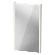 Duravit D-Code LED Bathroom Mirror 700mm H x 400mm W - Gloss White