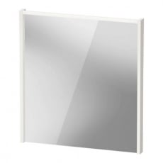 Duravit D-Code LED Bathroom Mirror 700mm H x 650mm W - Gloss White