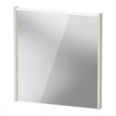 Duravit D-Code LED Bathroom Mirror 700mm H x 650mm W - Pale Green